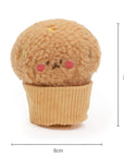 CUTE MUFFIN NOSEWORK TOY WITH SQUEAKER