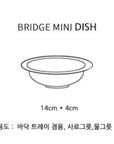 [FINAL SALE] CERAMIC PET TABLEWARE - MINI DISH (CARAMEL)