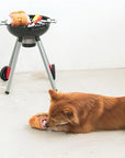 BARBECUE MEAT NOSEWORK DOG TOY